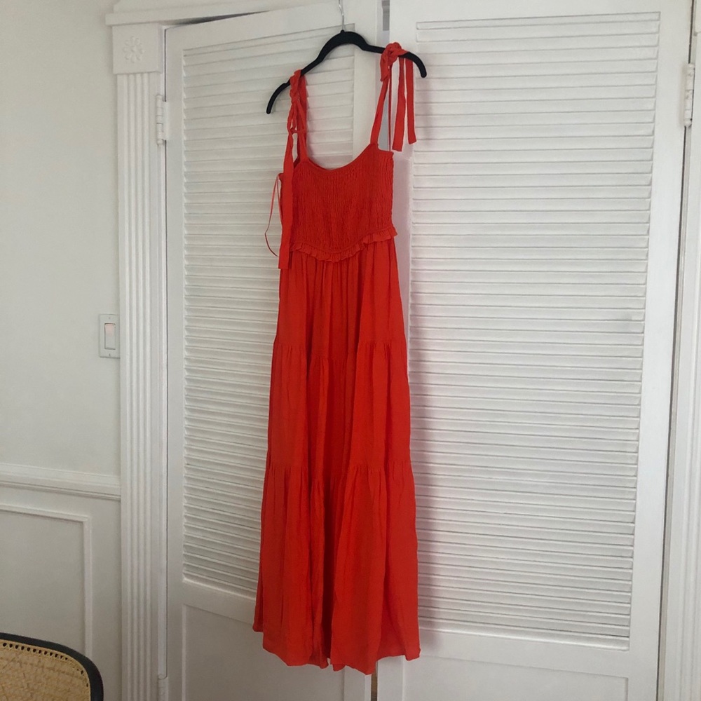 ZARA red dress